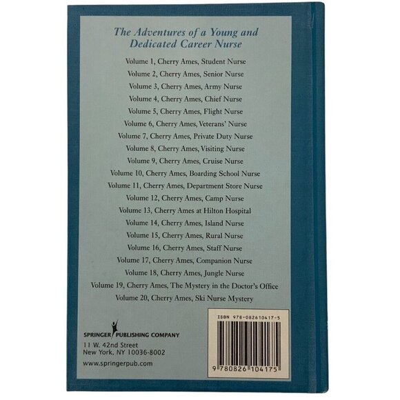 Cherry Ames Camp Nurse No 12 by Helen Wells Hardcover 2007 - Picture 3 of 4